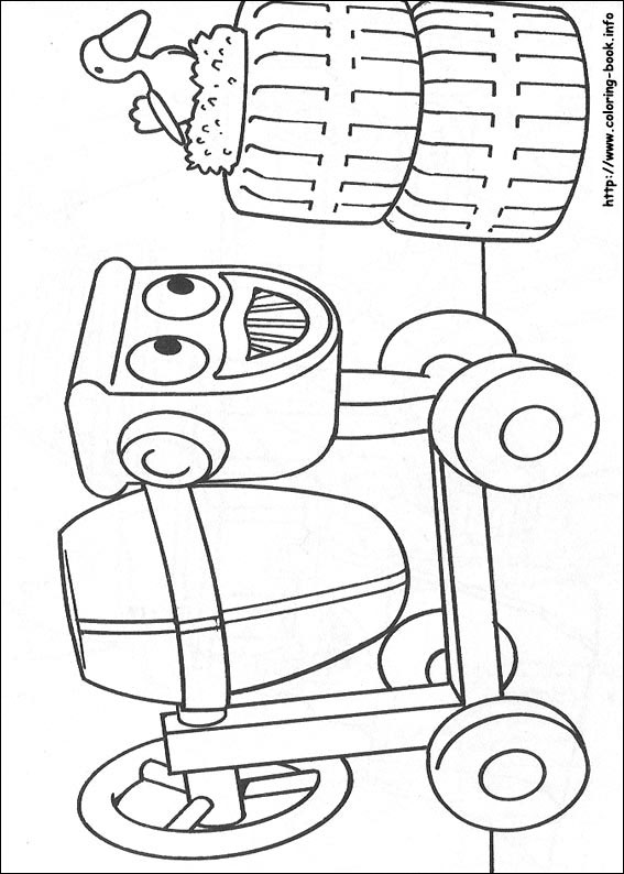 Bob the Builder coloring picture